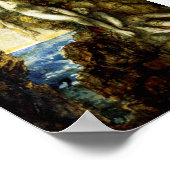 Victorious Sphinx van Gustave Moreau Poster (Hoek)