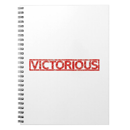 Victorious Stamp Notitieboek (Voorkant)