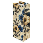 Victorische bloemen cadeautas (Achterkant Gekanteld)