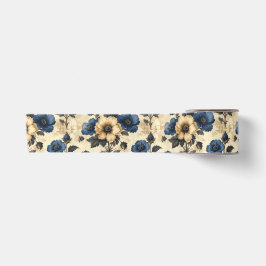 Victorische bloemen cadeautas satijnen lint