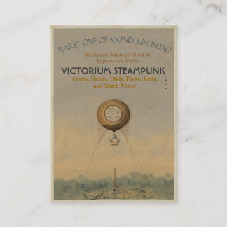 Victorium Steampunk Visitekaartje