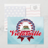 Victorville, CA Briefkaart (Voorkant / Achterkant)