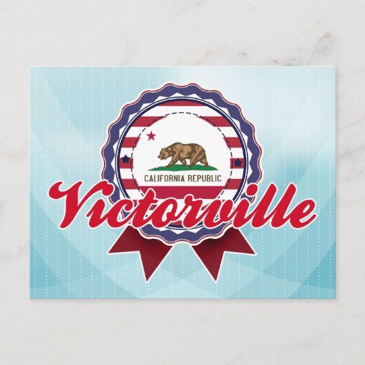 Victorville, CA Briefkaart (Voorkant)