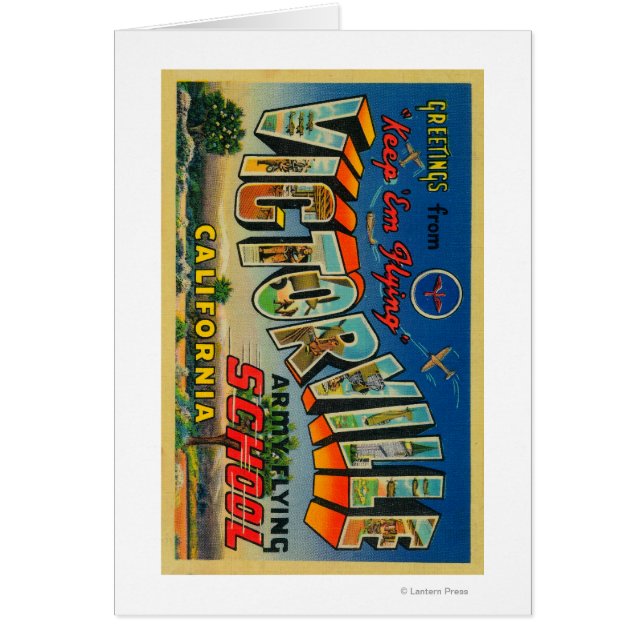 Victorville, Californië - Army Flying School (Voorkant)