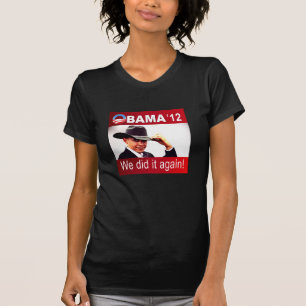 Victory 2012 van Barack Obama T-shirt