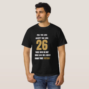 Victory 2026: Elite Kampioen Gouden Voetbal T-shir T-shirt