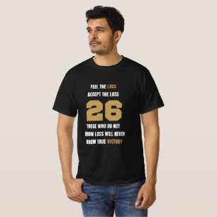 Victory 2026: Voetballlegende Athletic Gold Tee T-shirt