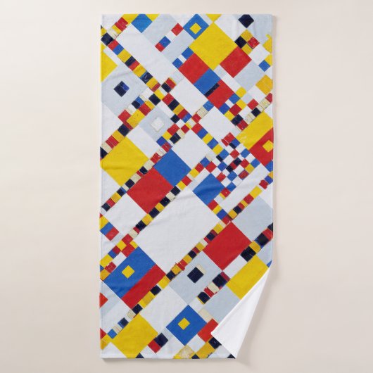 Victory Boogie Woogie, Mondrian Badhanddoek (Badhanddoek)
