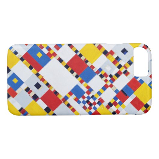 Victory Boogie Woogie, Mondrian Case-Mate iPhone Case (Achterkant (Horizontaal))