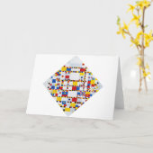 Victory Boogie Woogie, Mondrian Kaart (Gele Bloem)