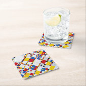 Victory Boogie Woogie, Mondrian Kartonnen Onderzetters (Insitu)