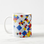 Victory Boogie Woogie, Mondrian Koffiemok (Links)