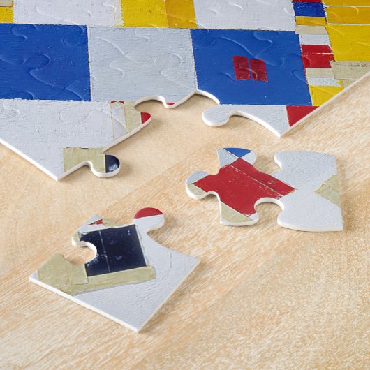 Victory Boogie Woogie, Mondrian Legpuzzel (Zijkant)