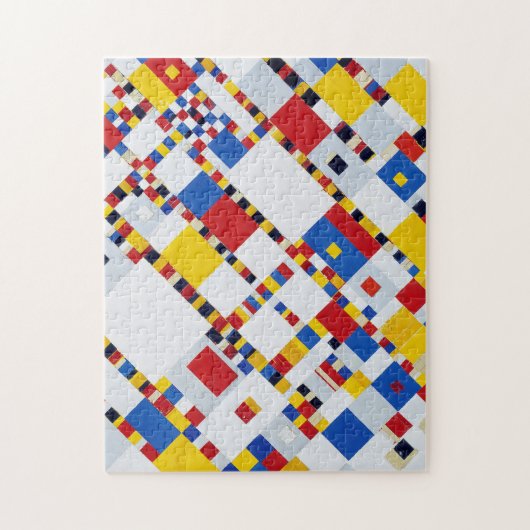 Victory Boogie Woogie, Mondrian Legpuzzel (Verticaal)
