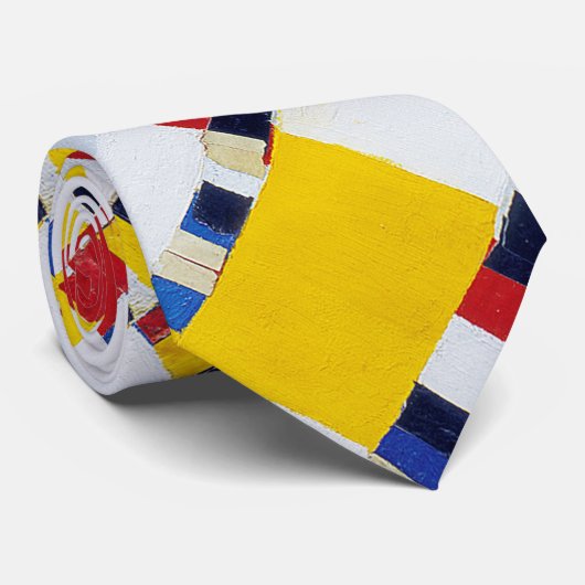 Victory Boogie Woogie, Mondrian Stropdas (Opgerold)