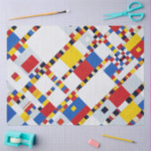 Victory Boogie Woogie, Mondrian Tissuepapier (Craft)