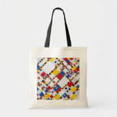 Victory Boogie Woogie, Mondrian Tote Bag (Voorkant)