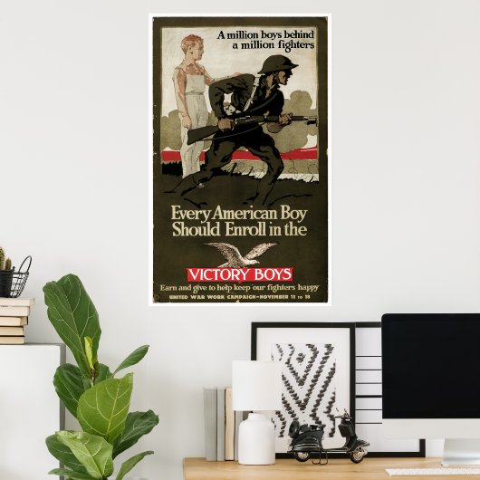 Victory Boys Poster (Thuiskantoor)