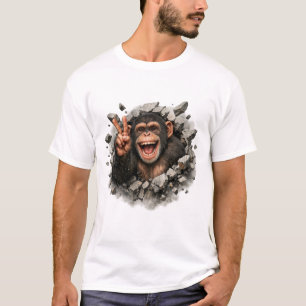 Victory Breakout Monkey Tee  T-shirt