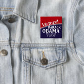 Victory Button Barack Obama (In situ)