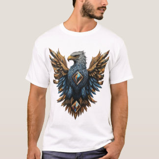Victory Crystal Eagle Embleem T-shirt