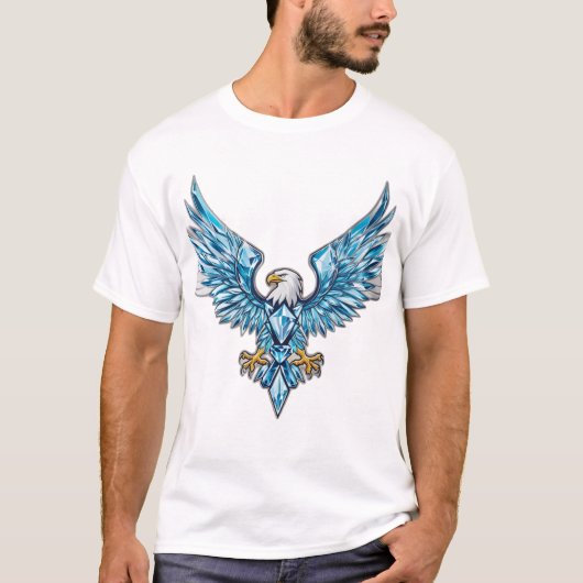 "Victory Crystal Eagle T-shirt" T-shirt (Voorkant)
