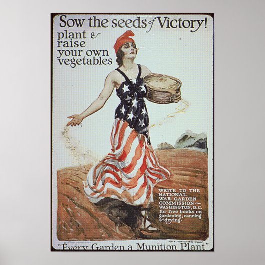 Victory Garden Ad Poster (Voorkant)