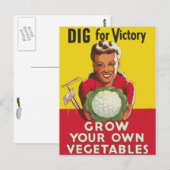 Victory Garden Briefkaart (Voorkant / Achterkant)