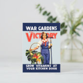 Victory Garden Briefkaart (Staand voorkant)