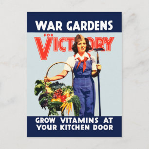 Victory Garden Briefkaart