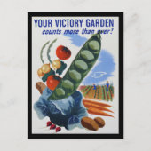 Victory Garden Briefkaart (Voorkant)