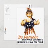 Victory Garden Briefkaart (Voorkant / Achterkant)