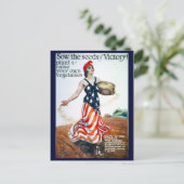 Victory Garden Briefkaart (Staand voorkant)