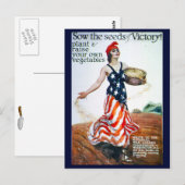 Victory Garden Briefkaart (Voorkant / Achterkant)