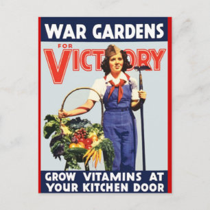 Victory Garden Briefkaart