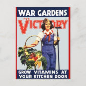 Victory Garden Briefkaart (Voorkant)