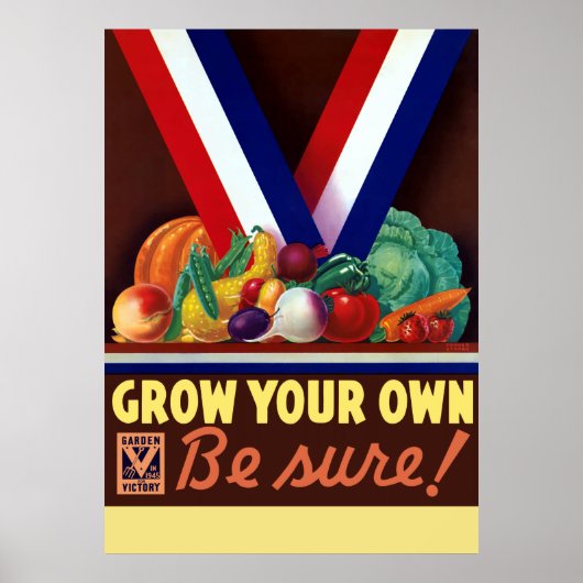 Victory Garden - Groei je eigen tuin Poster (Voorkant)