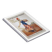 Victory Garden Liberty Sow Seeds WI Propaganda Notitieboek (Rechterzijde)