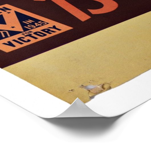 Victory Garden -  patriottisme Poster (Hoek)