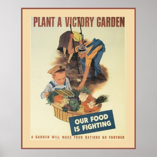  Victory Garden Poster (Voorkant)