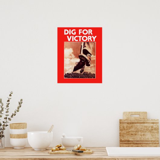 Victory Garden Poster (Keuken)