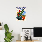 Victory Garden Poster (Thuiskantoor)