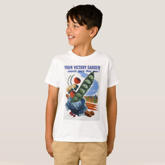 Victory Garden T-shirt (Voorkant volledig)