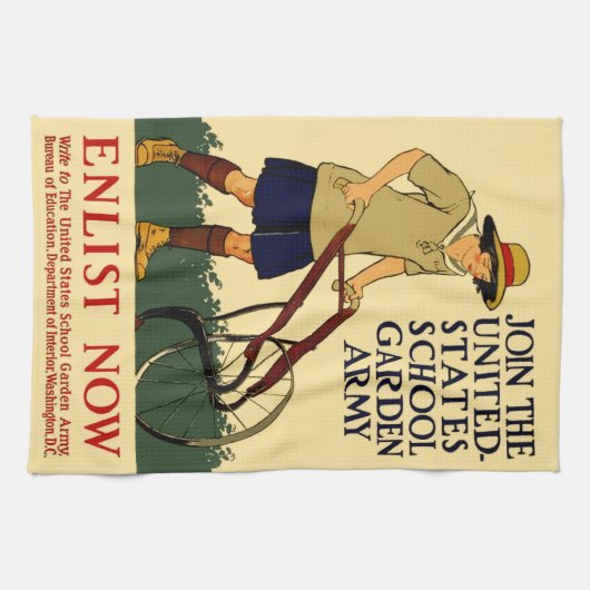 Victory Garden Theedoek (Horizontaal)