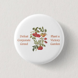 Victory Garden Tomaat Tote Ronde Button 3,2 Cm