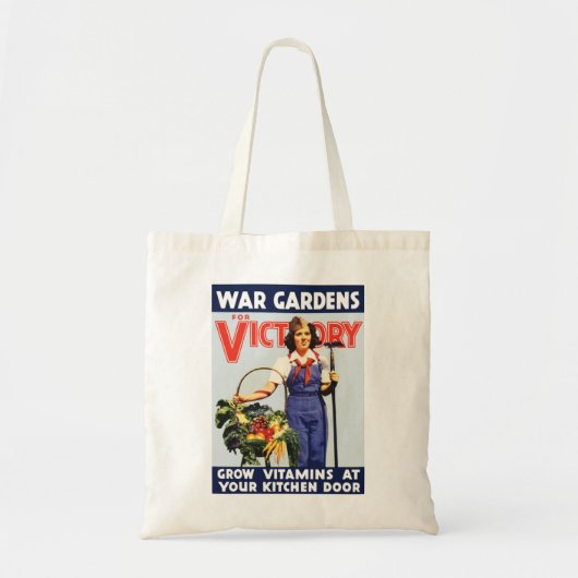 Victory Garden Tote Bag (Voorkant)