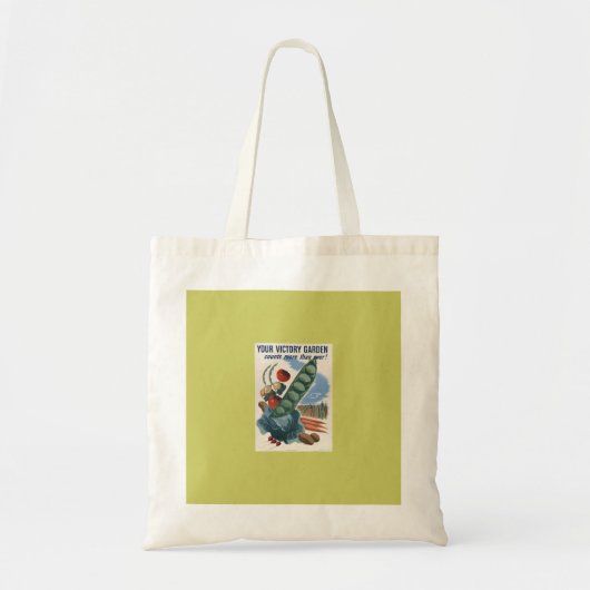 Victory Garden Tote Bag (Voorkant)