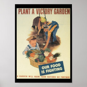 Victory Garden Wereldoorlog 2 Poster