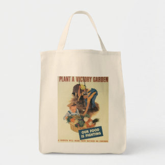 Victory Garden Wereldoorlog 2 Tote Bag