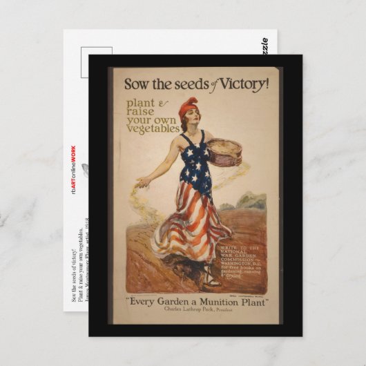 Victory Gardens Briefkaart (Voorkant / Achterkant)